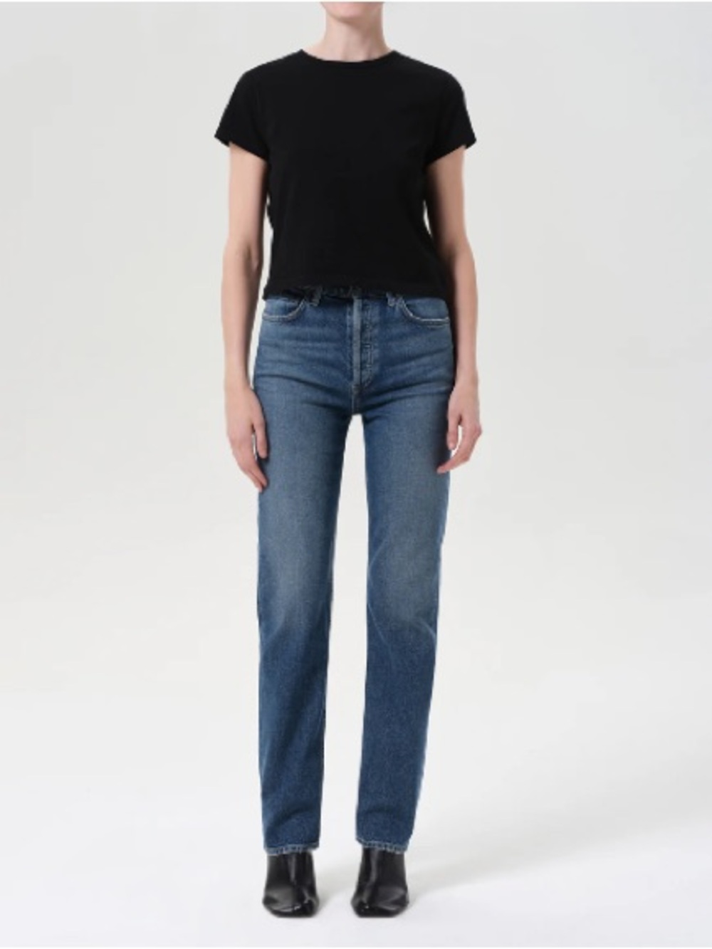Agolde 90s Pinch Waist Straight-Leg High-Rise Jeans